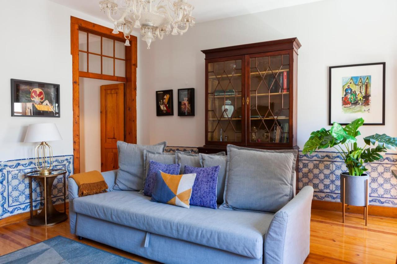 Alfama Terrace Apartment With Authentic XVIII Tiles And Historic Notes 3 Bedrooms & 2 Bathrooms Ac Lisbon Luaran gambar